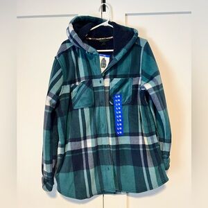 Women’s Realtree Plaid Jacket - Teal and Navy